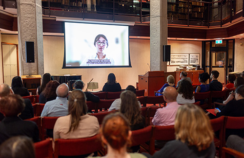 2024 Patricia and Peter Shannon Wilson Undergraduate Research Prize Ceremony - Anoushka Kapoor